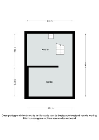 Plattegrond - Stampstraat 36, 6369 BD Simpelveld - Stampstraat 36 Simpelveld - Kelder 2D.jpg